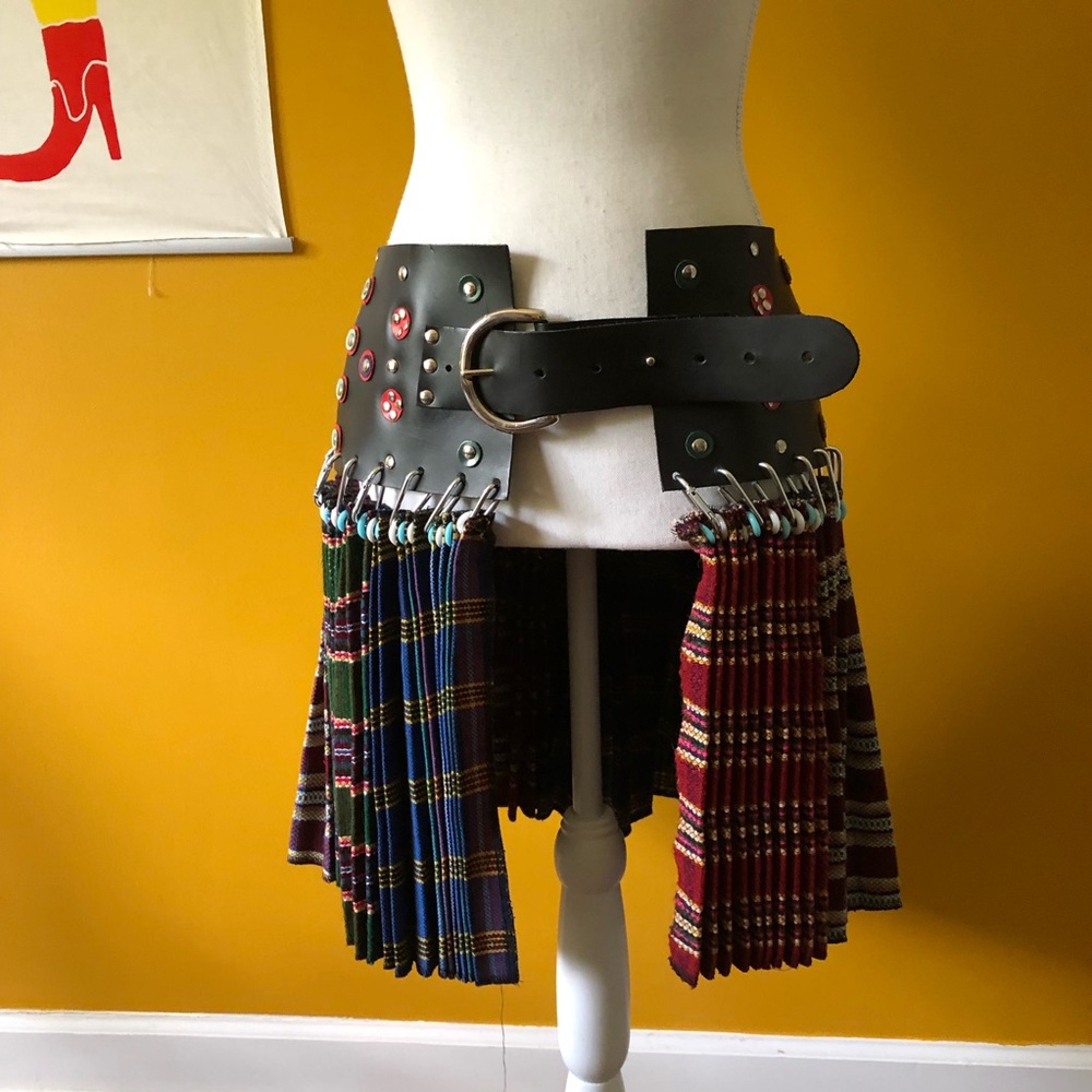 Chopova Lowena x Matches Fashion mini skirt belt